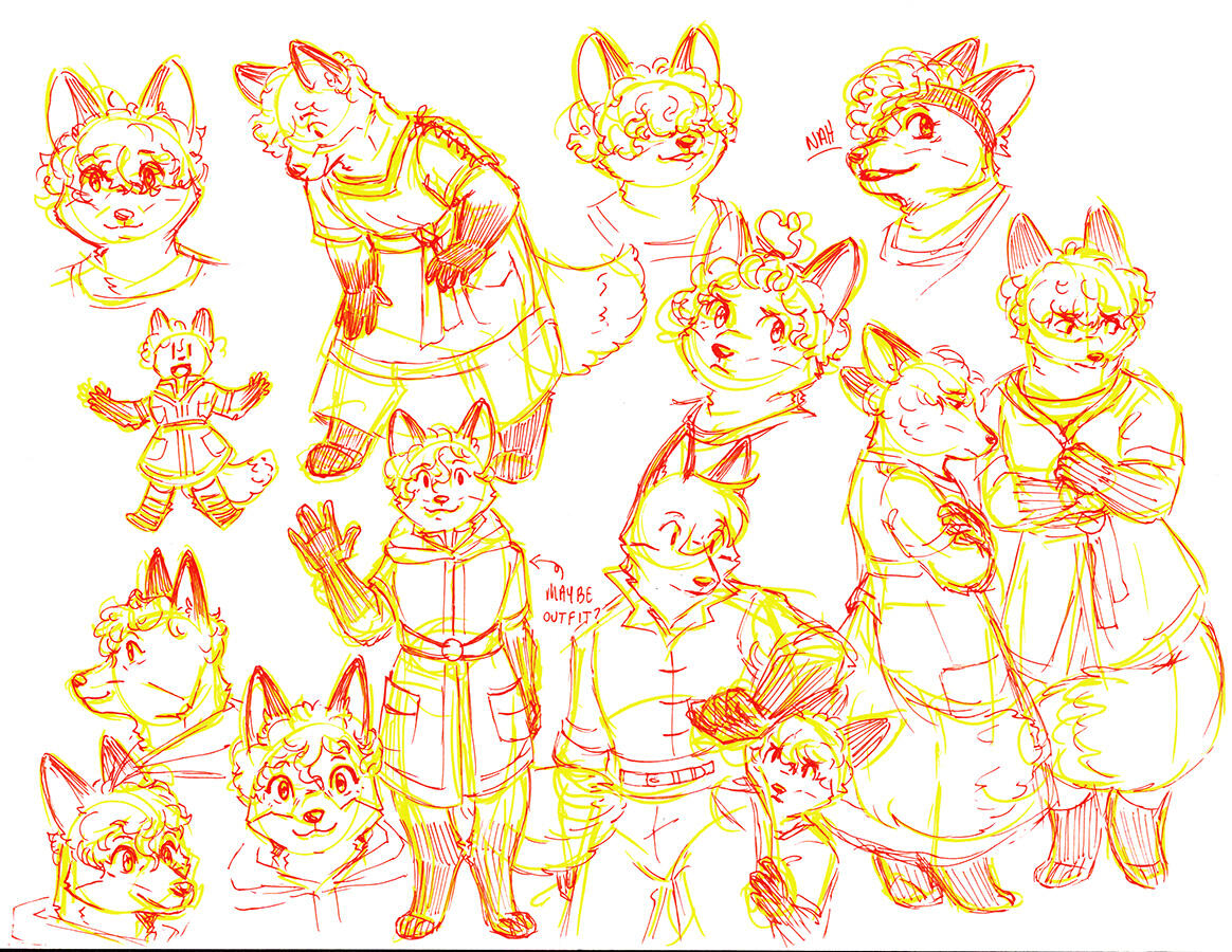 Trace Concept Sketches